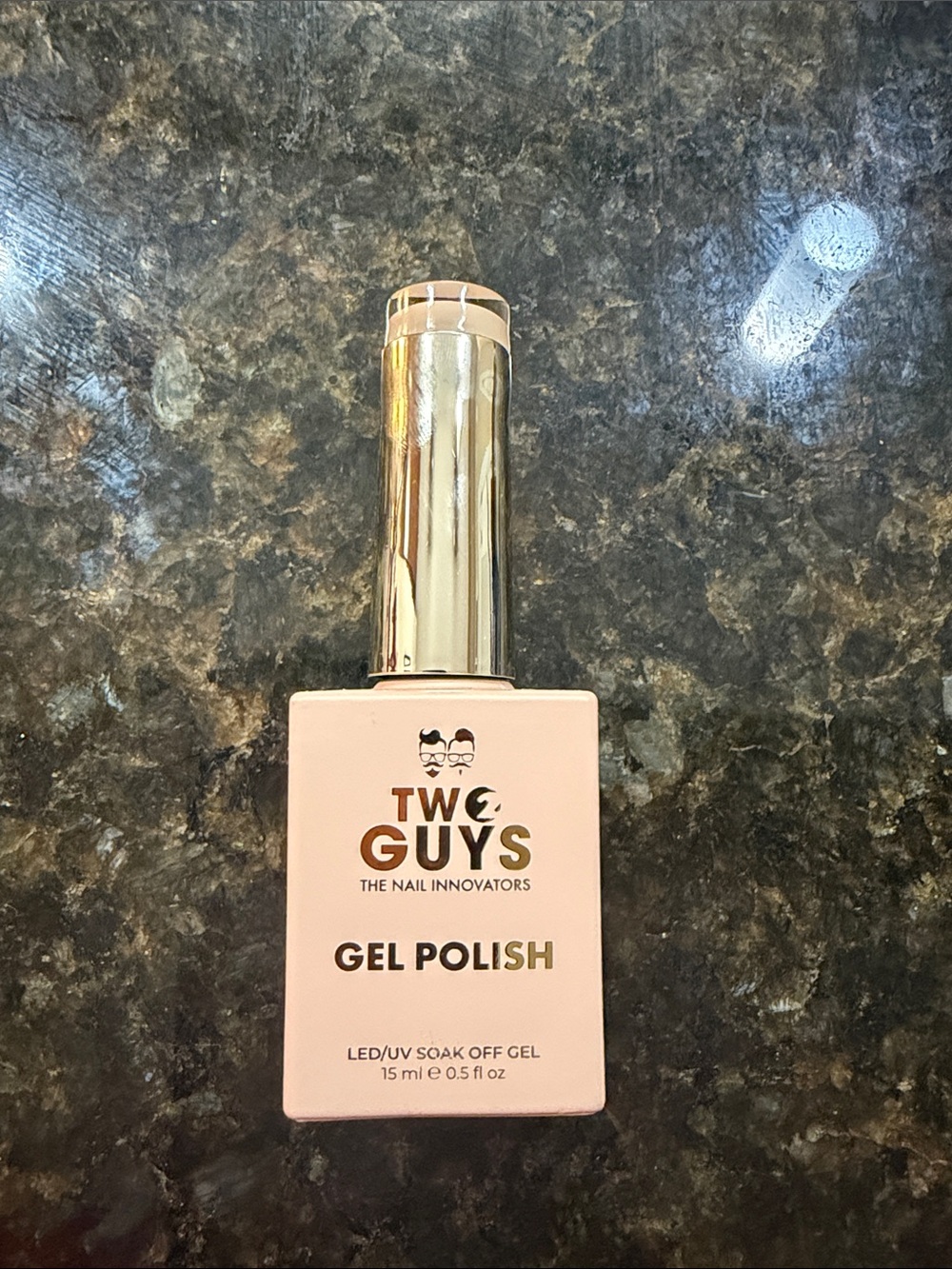 Two Guys Nails Gel Polish in A21 Send Nudes Gel 0.5 fl oz New